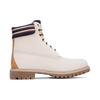 Timberland Premium Serie Oberste Schicht Rindsleder Warm Verschleißfest Erhöhte Höhe Retro Kurz Outdoor Stiefel Herrenstiefel Off-White A5ZY7F48