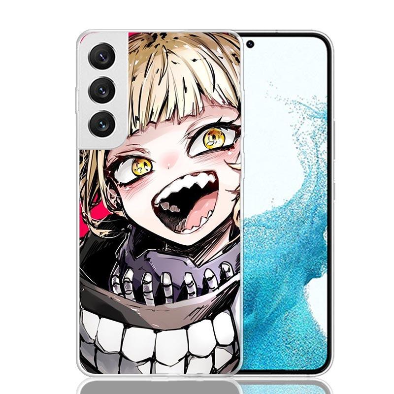 Himiko Toga Waifu Anime My Hero Case Phone Cover for Samsung Galaxy S24 S25 Ultra S23 Plus S22 + S21 S20 FE S10 S25Plus Trend Fu