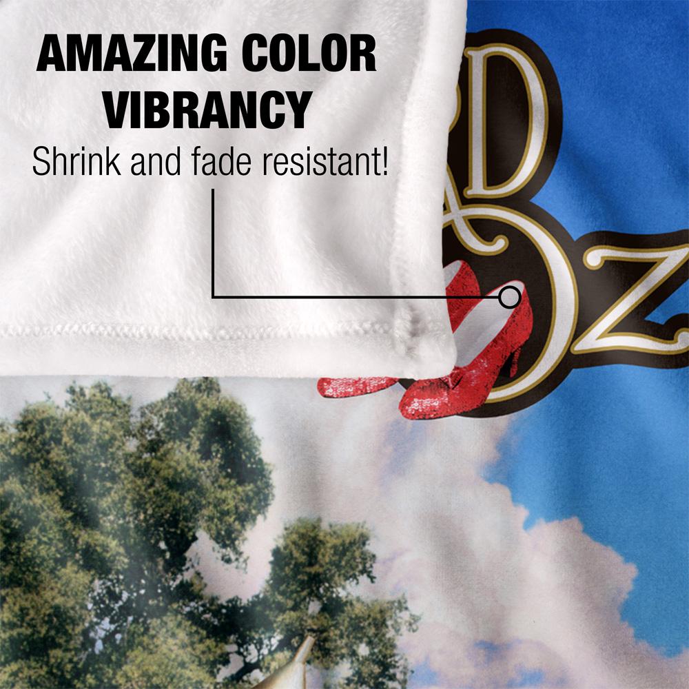 The Wizard Of Oz Group Shot Blanket