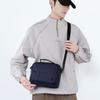 Men's Business Document Bag Lightweight Large Capacity Multi-Compartment Crossbody Bag Commuter Shoulder Bag