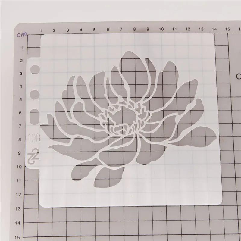 Květinová dutá šablona na dort Kávová stříkací šablona Růžové cukrové síto Pečicí forma pro svatební dort Šablona okrajových dekorací