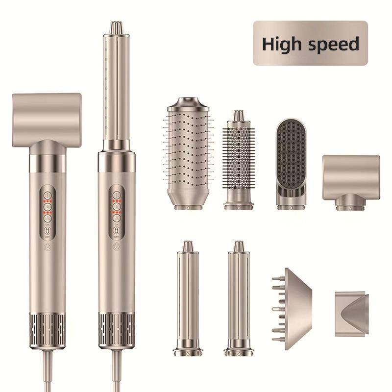 

Новый высокоскоростной бесщеточный набор расчески с горячим воздухом Снижение шума Фен Отрицательный ион (8 in 1) European Standard