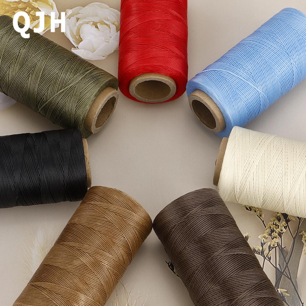1pcs Durable Leather Sewing Waxed Thread, 150D, 0.8mm Thickness, Leather Hand Quilting Stitching Fixing Repairing Threads