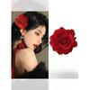Super Fairy-like Flower Side Clip for Photo Atmosphere Girl's Hair ClipPeony Camellia Headwear