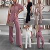 Moda Donna Casual Tinta Unita Stampa Estate Primavera Manica Corta Bretelle Pantaloni Tute & Rompers