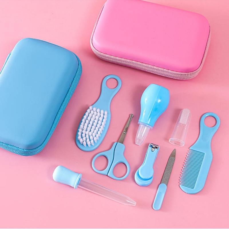 Convenient Baby Care Kit Must Have Accessories Infant Toddlers Head Brush Hair Comb for Gentle Cleaning and Trimming