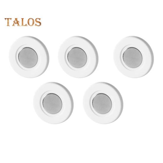 

5/10 шт. Магнитный держатель пульта дистанционного управления, самоклеящийся настенный держатель для телевизора, кондиционера, пульта дистанционного управления, органайзер для домашнего офиса без отверстий 5pcs