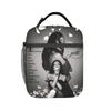 Singer Arianas Grandes Petal Insulated Lunch Bags Large Meal Container Thermal Bag Tote Lunch Box School Picnic Men Women