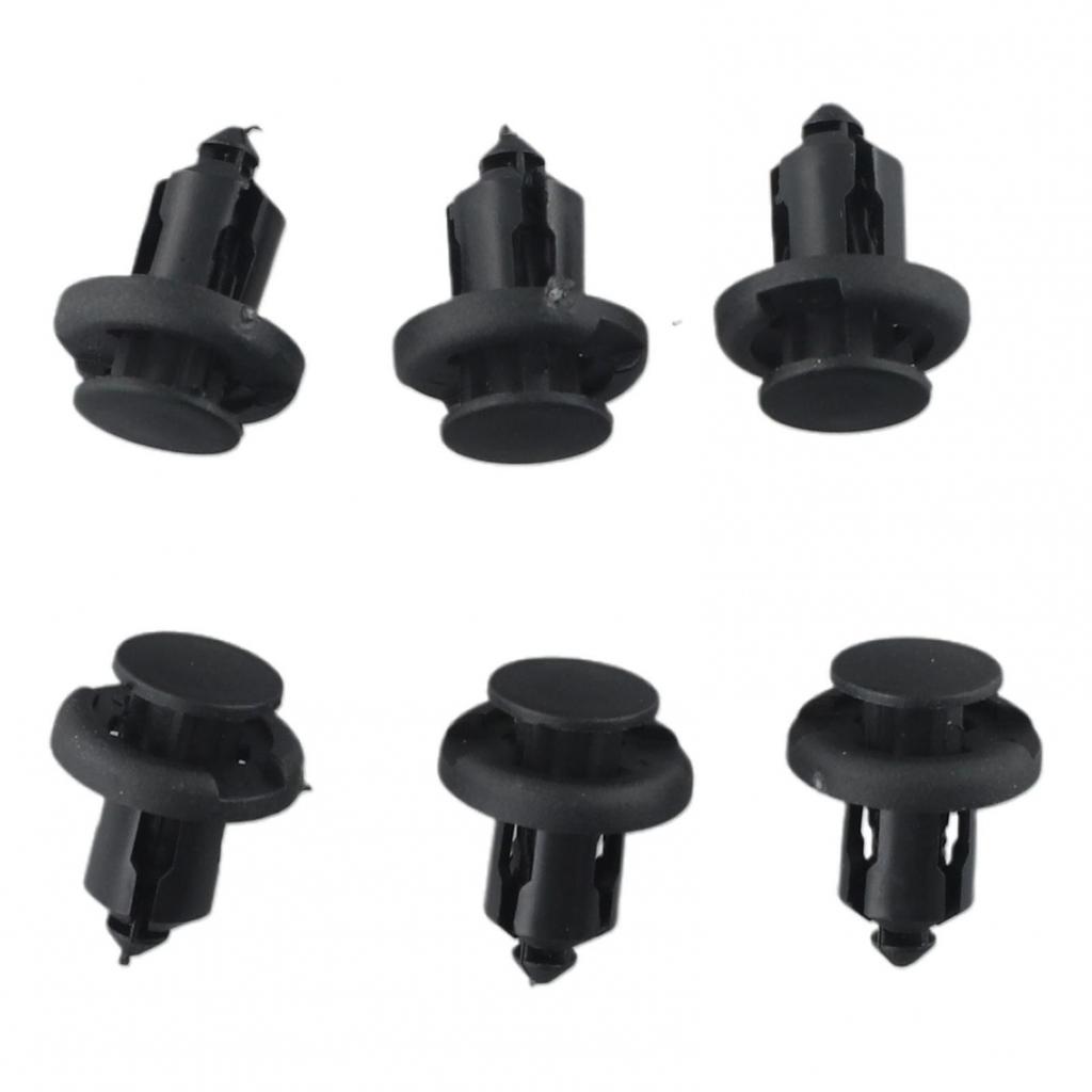 Nylon Bumper Retainer Clips Rivets Black Replacement Screw Accessories