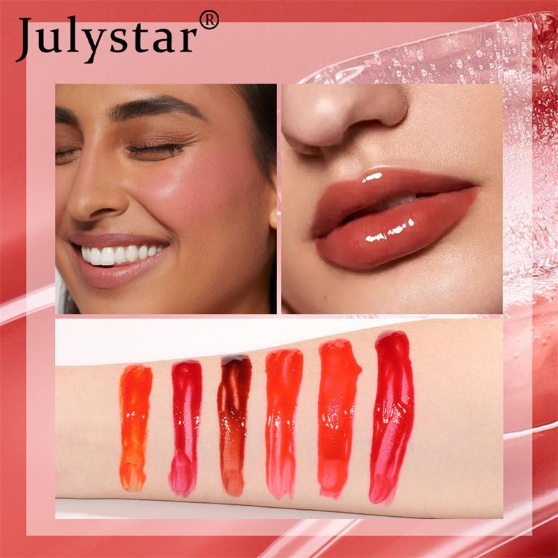 Julystar Gloss Moisturizing Lip Dye Waterproof Lip Lipstick Water Does Not Stick To The Lip Glaze