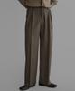 Baulopeulodeogteu Wool Tr Wide Slacks [Mocha Beige]