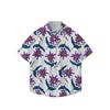 Summer 3D Printed Short Sleeve Flower Shirt Men'S Vintage Hawaiian Beach Casual Loose Men'S Large Size Shirt