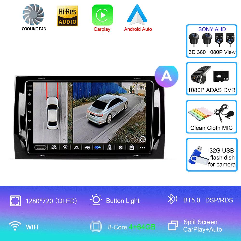 Android 14 Car Radio For Skoda Kodiaq 2016 - 2021 Karoq NU7 2017 - 2021 Multimedia Video Player Navigation stereo GPS Andro