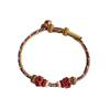 Dunhuang-Inspired Braided Bracelet: Handmade Rope, Ready for Lucky or Zodiac Beads