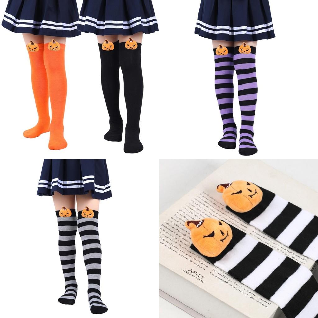 New Arrival Pumpkin Demon Halloween Socks For Kids Plush Toy Long Tube Socks