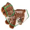XS-8XL Pet Supplies Dog Raincoat Waterproof  Transparent Plastic Fashion Poncho Personalized Color Edge Costumes for Large Dogs