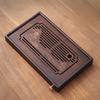 Bamboo Chinese Kungfu Tea Tray Engrave Pattern Tea Serving Tray Simple Tea Drainage Board  Office