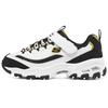 Versatile Casual Outdoor Comfortable Low-Top Dad Shoes Kids Sneakers White Black Gold 403825L-WBK