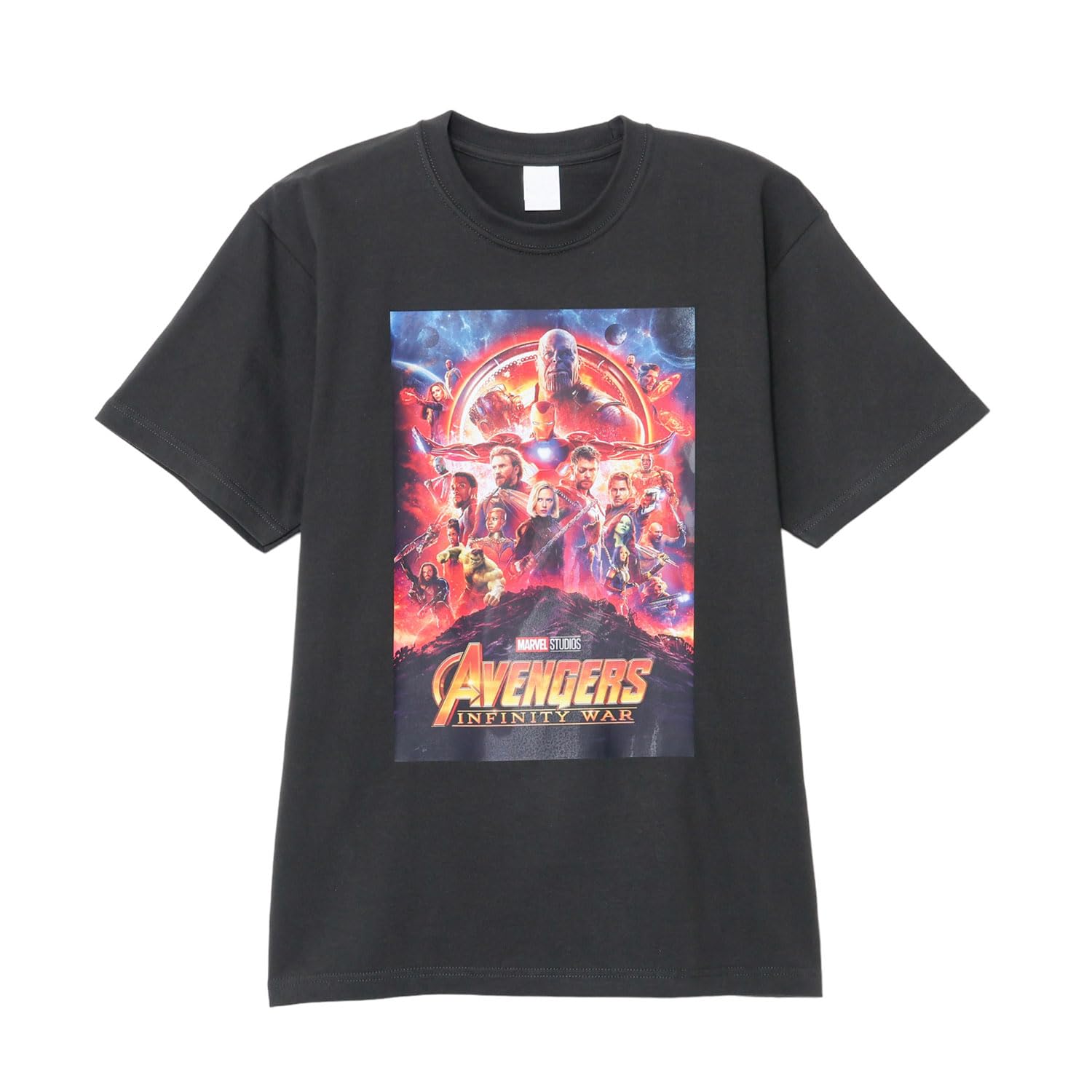 

Small Planet Marvel Avengers Infinity War T-Shirt, Size L, Smoke Black