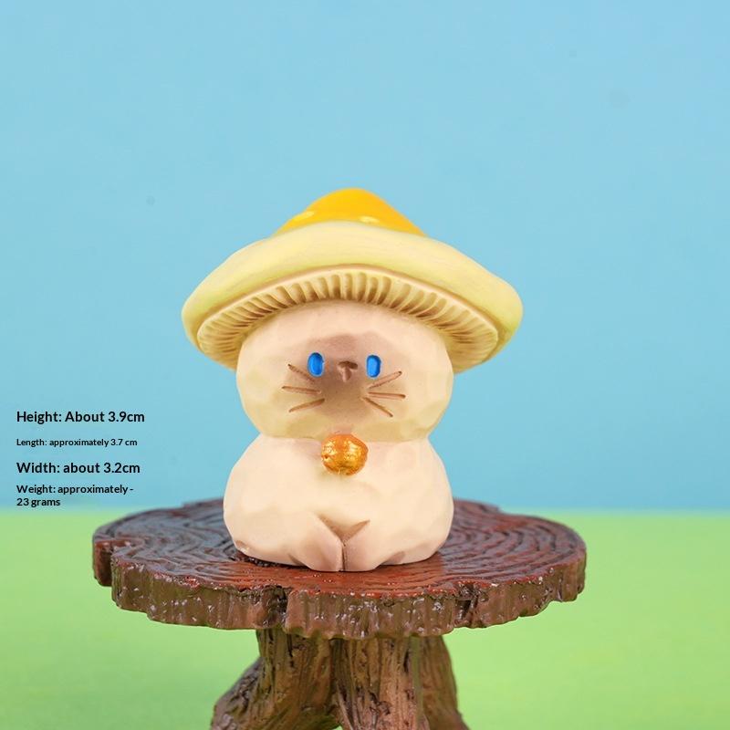 Neue Cartoon Fadcute Katze Pai Serie Harzfigur Ornament Premium-Textur Feiertags-Hausdekoration Modellspielzeug Überraschungsgeschenke