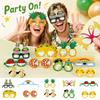Funny Glasses 10 Pack, Novelty Party Photo Booth Props with 2 Styles, Birthday Party Decoration Supplies for Adults & Kids
