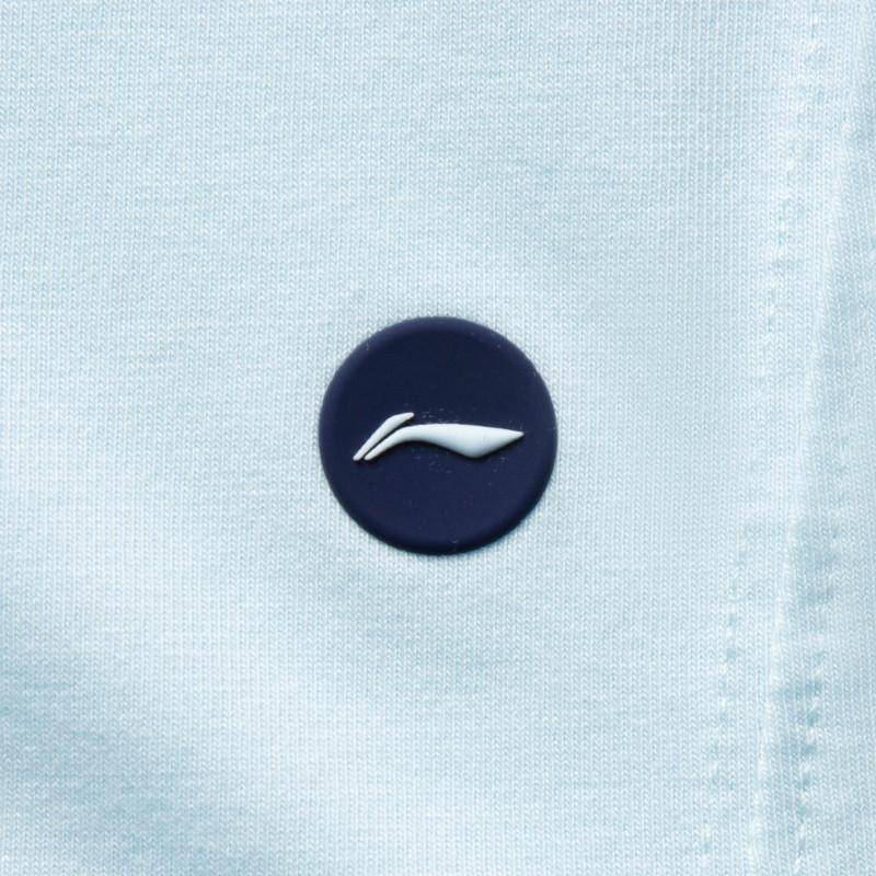 Li-Ning Fitness Series Loose Cool Breathable Comfortable T-Shirt Women tops Light-Sky-Blue ATSV296-5