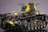 PLATZ/MONO Dragon 1/35 Scale Tanks of the World 7 WWII Type 97 Chi-Ha Early Model Plastic Model Kit MD007 (Tank)