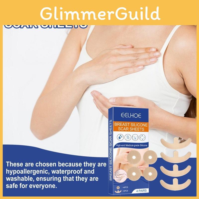 Silicone Scar Breast Sheets Skin Repair Bust Treatment Tools Sticker