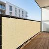 Thickened Balcony Fence Privacy Shade Screen Dust-proof Railing Shade Cloth Screen  Wall Patio