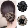 Hair Ties Synthetic Hair Bun Bride Hairpiece Scrunchie Chignon Stylish Ball Head Wig Daily