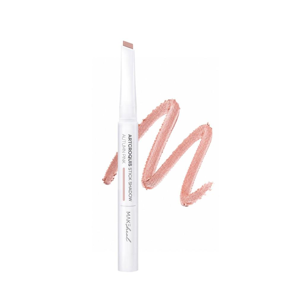 MAKEHEAL Art Croquis Stick Eyeshadow 0.5g - High Adhesion Long-lasting Waterproof Time-saving Makeup Square Shape Tear Bag Triangle Zone Cosmetics