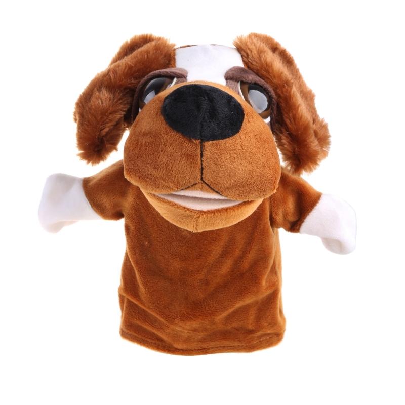 1 Pc Kids Plush Finger & Hand Puppet Popular Activity Boy Girl Role Play Bedtime Story Props 3D Animal Decompressing Toy Doll