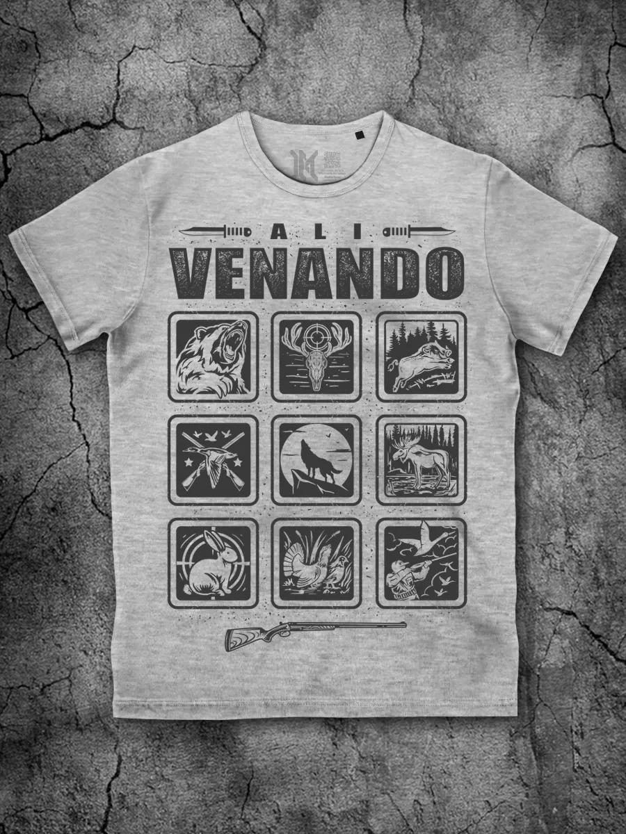 Hunter Men s T-shirt Printed with Hunter Cotton S