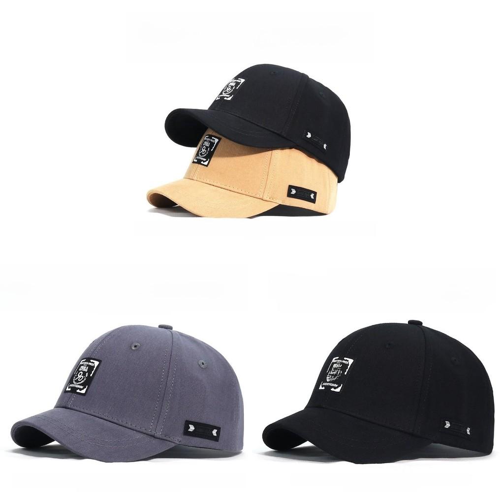 Cotton Letter Embroidery Baseball Cap With Short Brim For Men And Women 2024 Spring Fashion