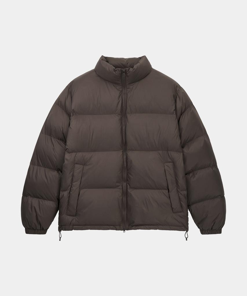 Lettercomo Youth & Daily Puffer Jacket Brown