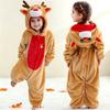 Winter Baby Rompers Baby Pijamas Halloween Ghost Bat Shark Deer Animal Cartoon Hooded Jumpsuits Cosplay Costume Boys Girl Pajama