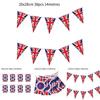 Queen's Platinum Jubilee Union Jack Flags For National Day Celebration Home Decor