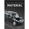 NEU 1/24 Benz V260 MPV Legierungsmodellauto Spielzeug Die-Cast Guss Sound und Licht Rückzieher Auto Spielzeug für Kinder Fahrzeug