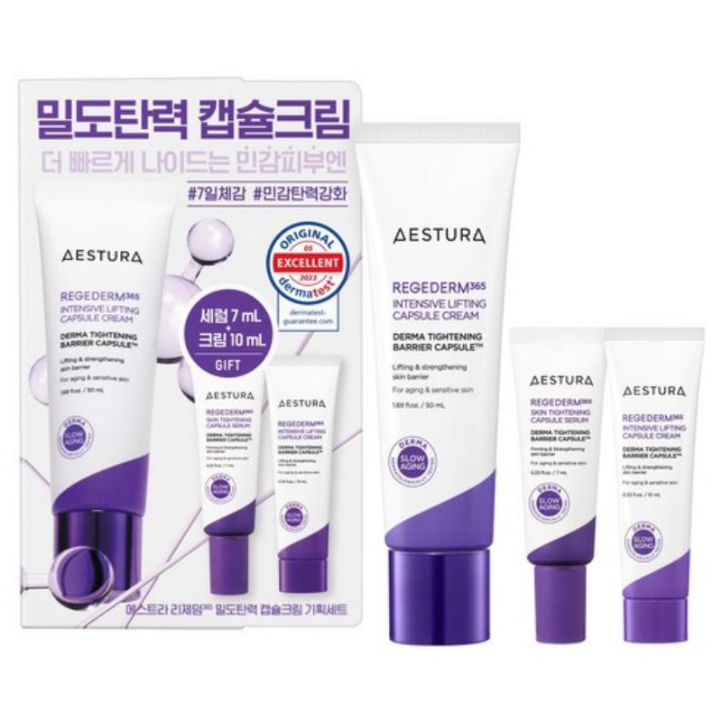 

Aestura Resedum 365 Density Elasticity Capsule Cream 50ml+10ml Set +Resedum Serum 7ml