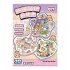 Decompression 3D Landscape Sticker 20-in-1 Miniature Scene Collage  Children
