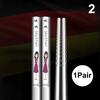 HOT Japanese Anti-Slip Chopstick Stainless Metal Food Sticks Fast Food Noodles Sushi Chopsticks Dishwasher Safe Tableware Bar