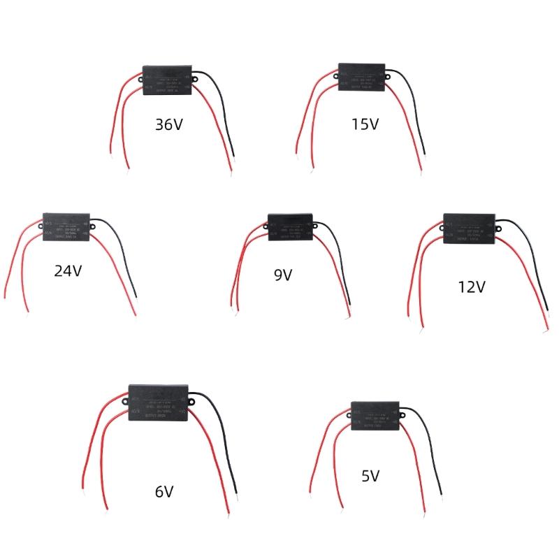 High Efficiency Power Adapter AC85V-265V To DC5/6/9/12/15/24/36V Conversion Cable Converter for Cameras and More