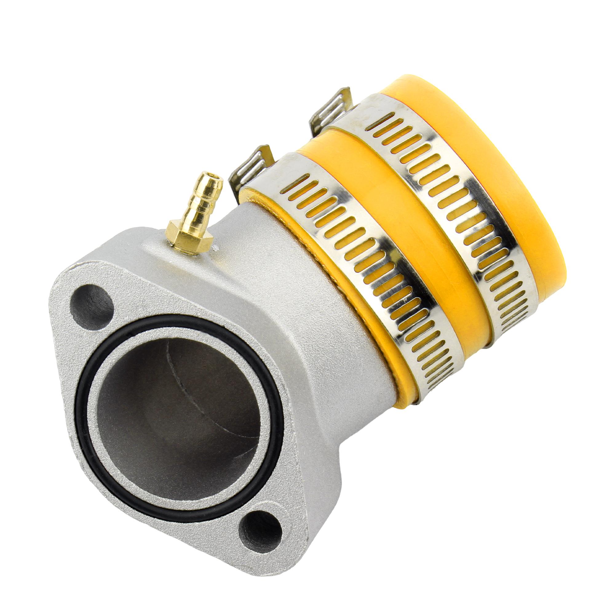 

ATV Dirt Bike Intake Manifold Carburetor Boot For GY6 Enduro 125cc 150cc 4T Engine Carb Adapter Interface Motorcycle Accessories жовтий