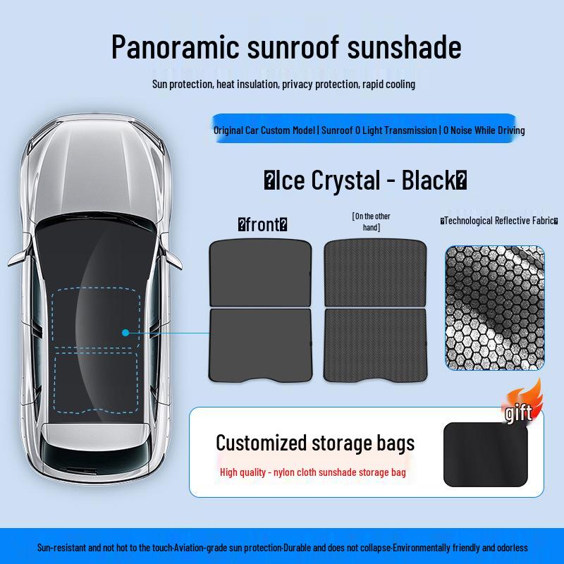 Sunroof Sunshade for 26 YU7 Models – Standard Edition, Car Roof Canopy, Sun Protection & Heat Insulation