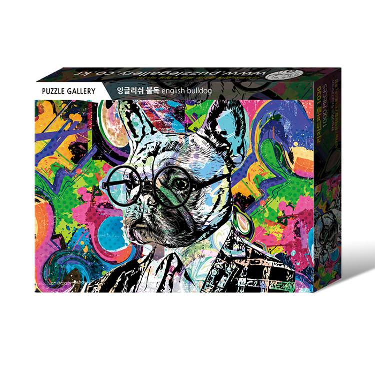 1000 Piece Jigsaw Puzzle - Bulldog, Popular Korean Puzzle