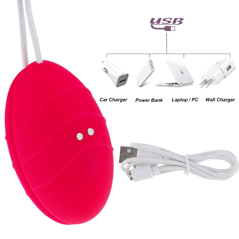 10 Speeds Powerful Egg Vibrator Clitoris Sex Toys for Women Vaginal Ball G-spot Massager Remote Control Vibrating Egg