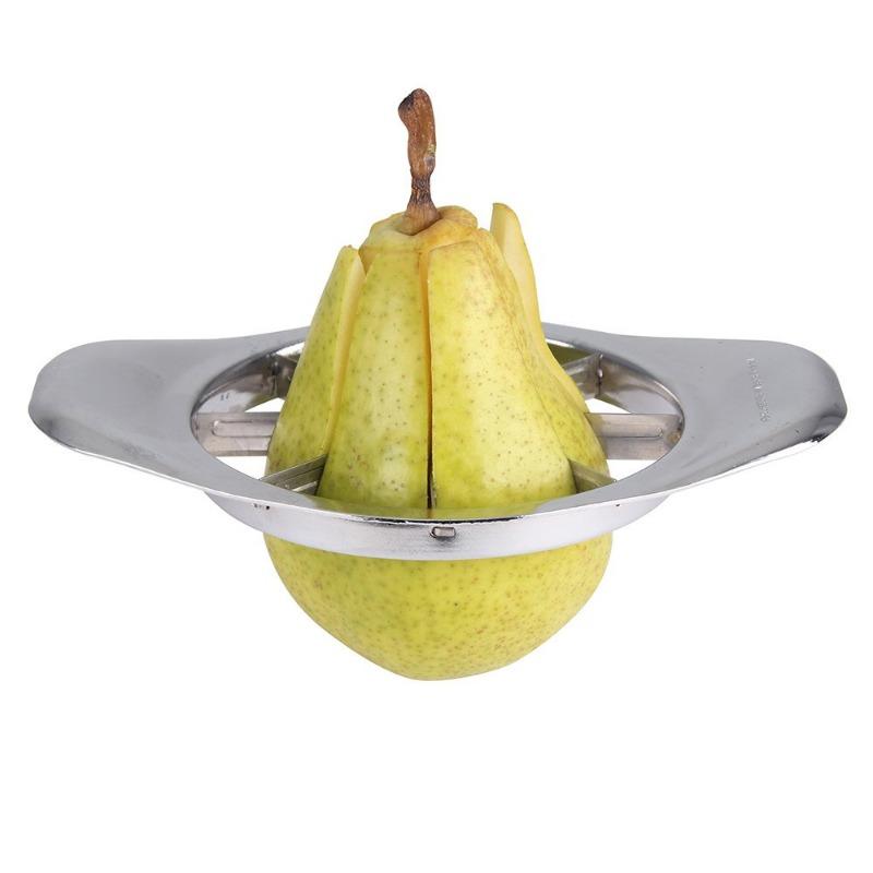 Stainless Steel Apple Slicer Fruit Cap Cutter Flower Multifunctional Tool for Easy Kitchen Cleaning and Storage of Accessories