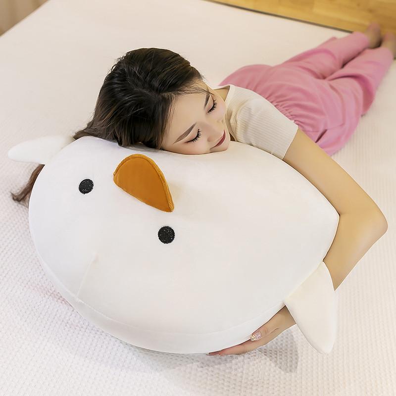 Lazy Hug Adorable Duck Plush Toy Soft Cozy Animal Girls Birthday Dolls Gift