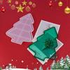 DIY Crystal Christmas Tree Epoxy Tray Mold - Silicone Mold for Resin Ornaments