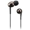 Hitachi Maxell MXH-CA220GD In-Ear Headphones (Earphones) [+FiT Aluminum] (Vintage Gold)